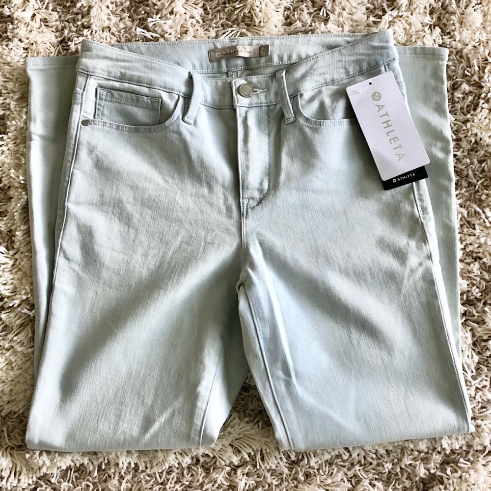 🆕 {Athleta} Skulptek Skinny crop jeans